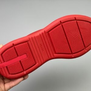 Prada Americas Cup Soft Icon Red  Trainers