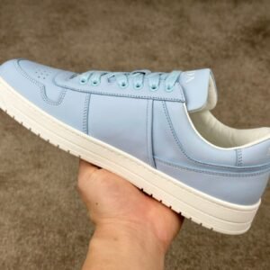 Prada Downtown Leather Blue Re-Nylon