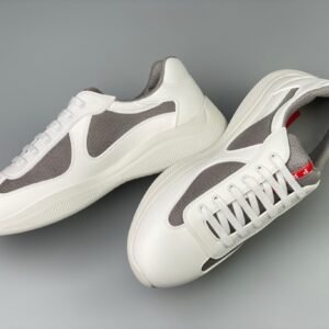 Prada Americas Cup Icon Soft White Grey Trainers