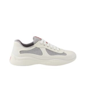 Prada Americas Cup Icon Soft White Grey Trainers