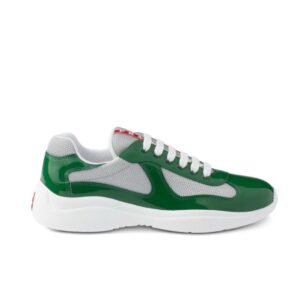 Prada Americas Cup Green Grey  Trainers