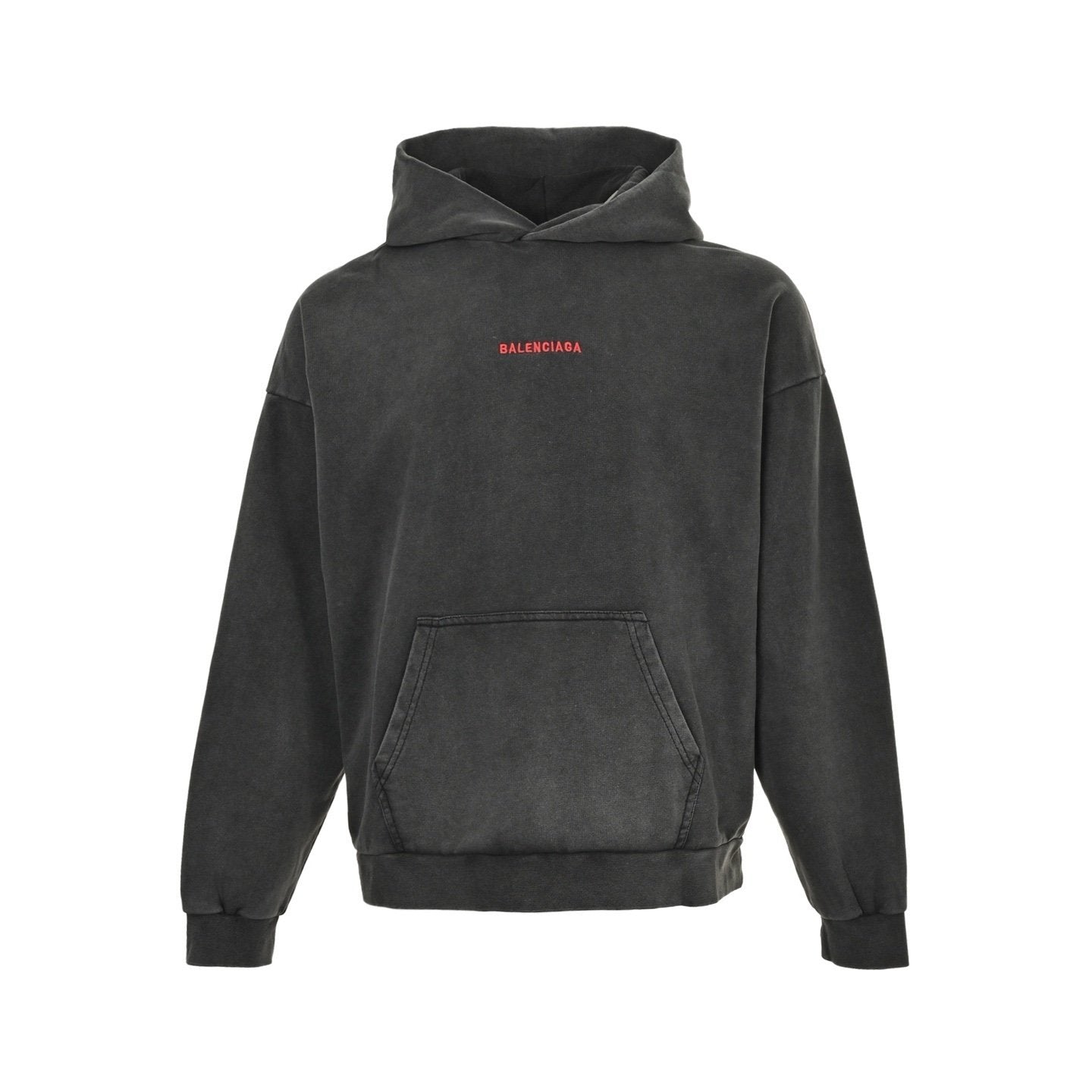 Balenciaga Oversized Hoodie Logo Embroidered