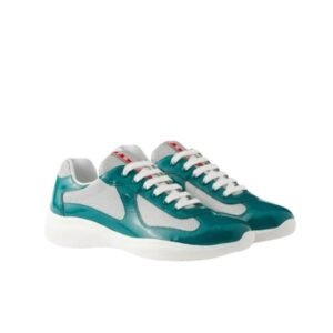 Prada Americas Cup Petrol Grey  Trainers