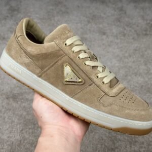 Prada Downtown Delavé Beige Suede