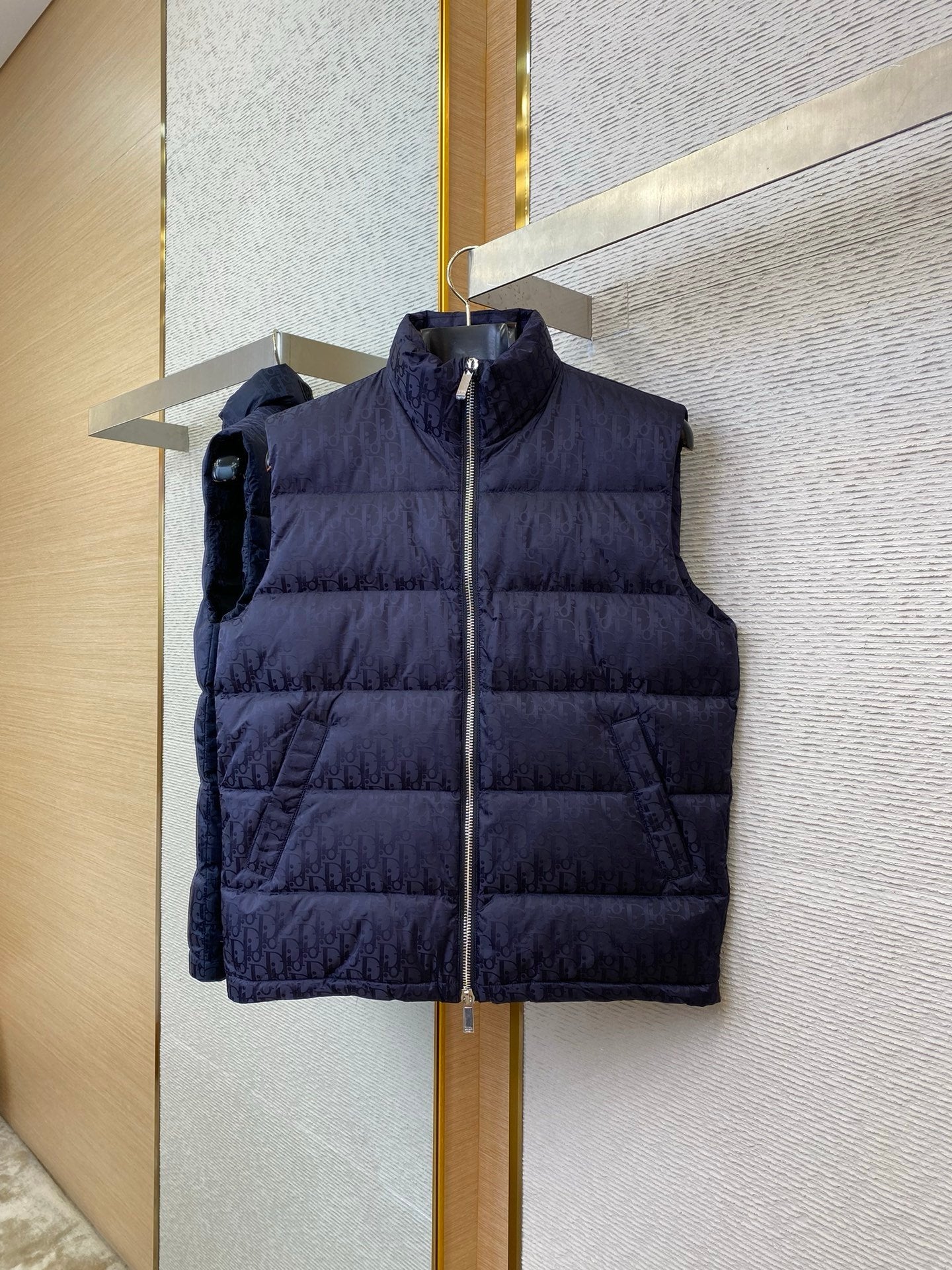 Dior Oblique Navy Blue Bodywarmer
