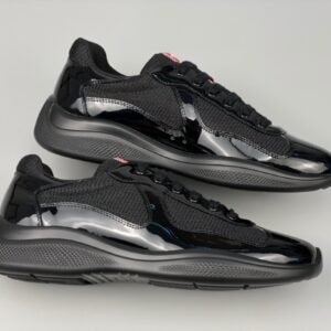 Prada Americas Cup Black Trainers
