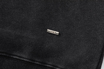 Amiri Vintage Pegasus Hoodie In Black