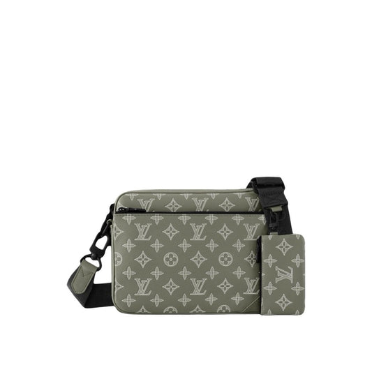 Louis Vuitton Trio Messenger Bag Monogram Khaki