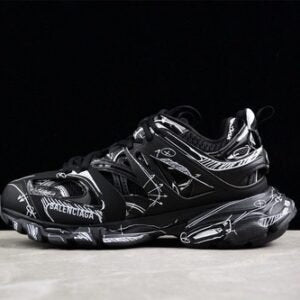Balenciaga Track Trainer Black White