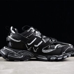 Balenciaga Track Trainer Black White