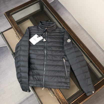 Moncler Arnique Short Down Jacket Grey