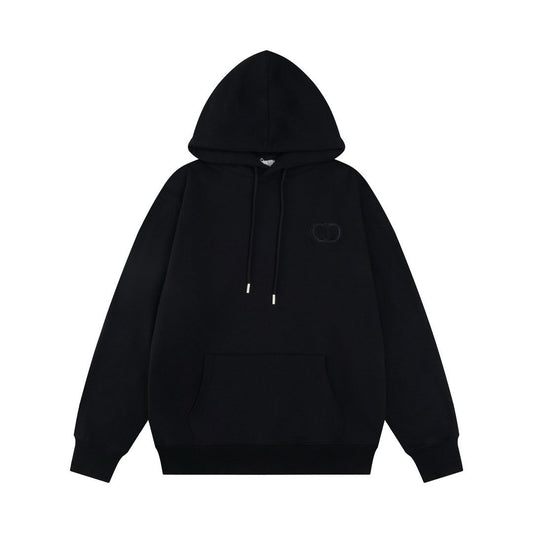 Dior CD Icon Hooded Sweatshirt In  Black
