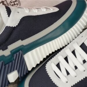Hermes Bouncing Sneaker Navy White