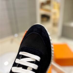 Hermes Bouncing Sneaker Black Red