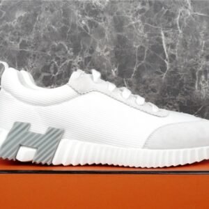 Hermes Bouncing Sneaker White Grey