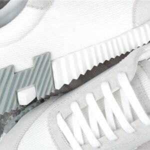 Hermes Bouncing Sneaker White Grey