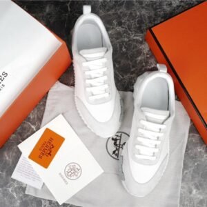 Hermes Bouncing Sneaker White Grey