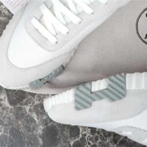 Hermes Bouncing Sneaker White Grey