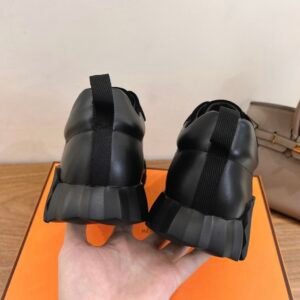 Hermes Bouncing Sneaker Black Leather
