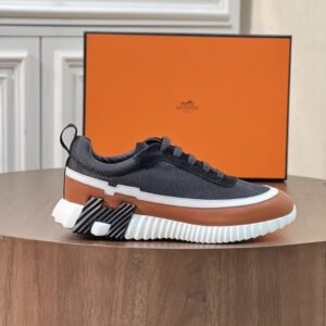 Hermes Bouncing Sneaker Black Brown