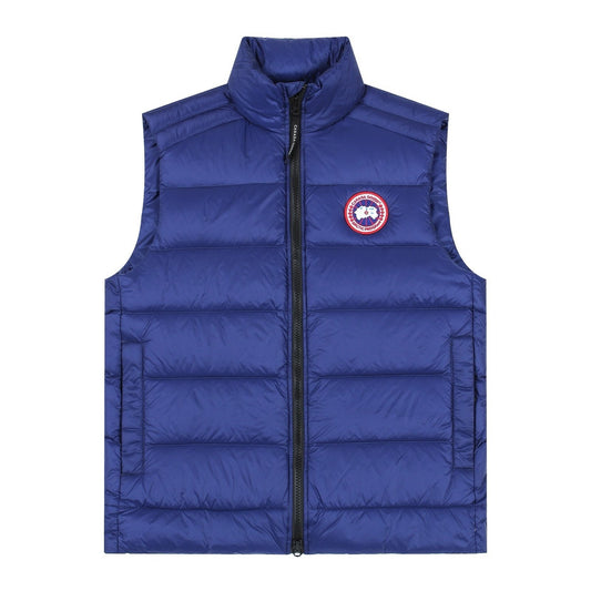 Canada Goose Crofton Down Bodywarmer In Blue