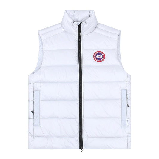 Canada Goose Crofton Down Bodywarmer In White