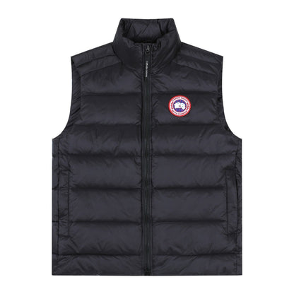 Canada Goose Crofton Down Bodywarmer In Black