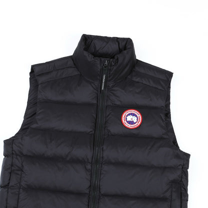 Canada Goose Crofton Down Bodywarmer In Black