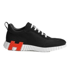 Hermes Bouncing Sneaker Black Red