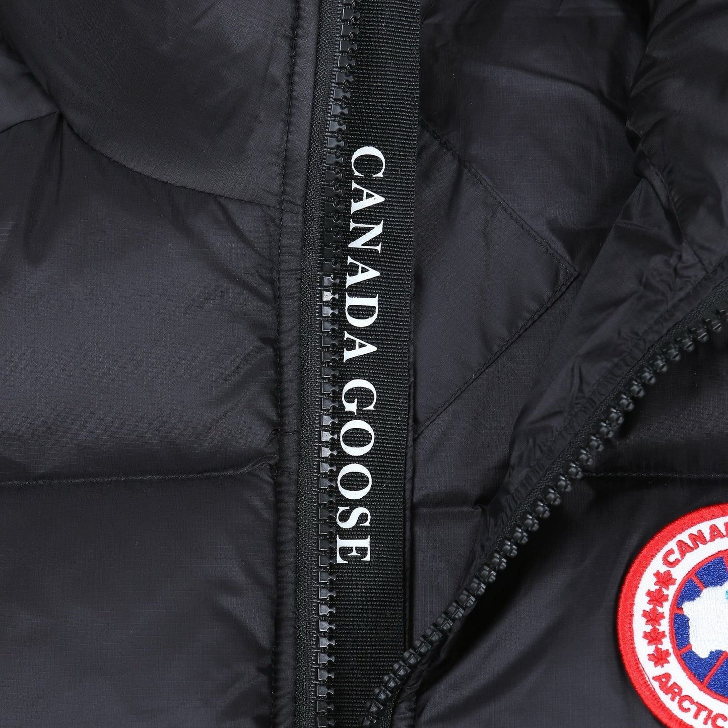 Canada Goose Crofton Down Bodywarmer In Black