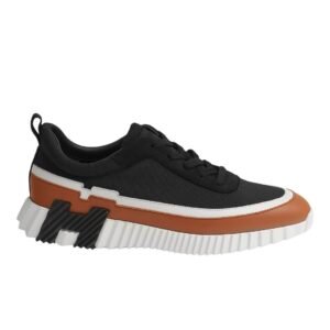 Hermes Bouncing Sneaker Black Brown