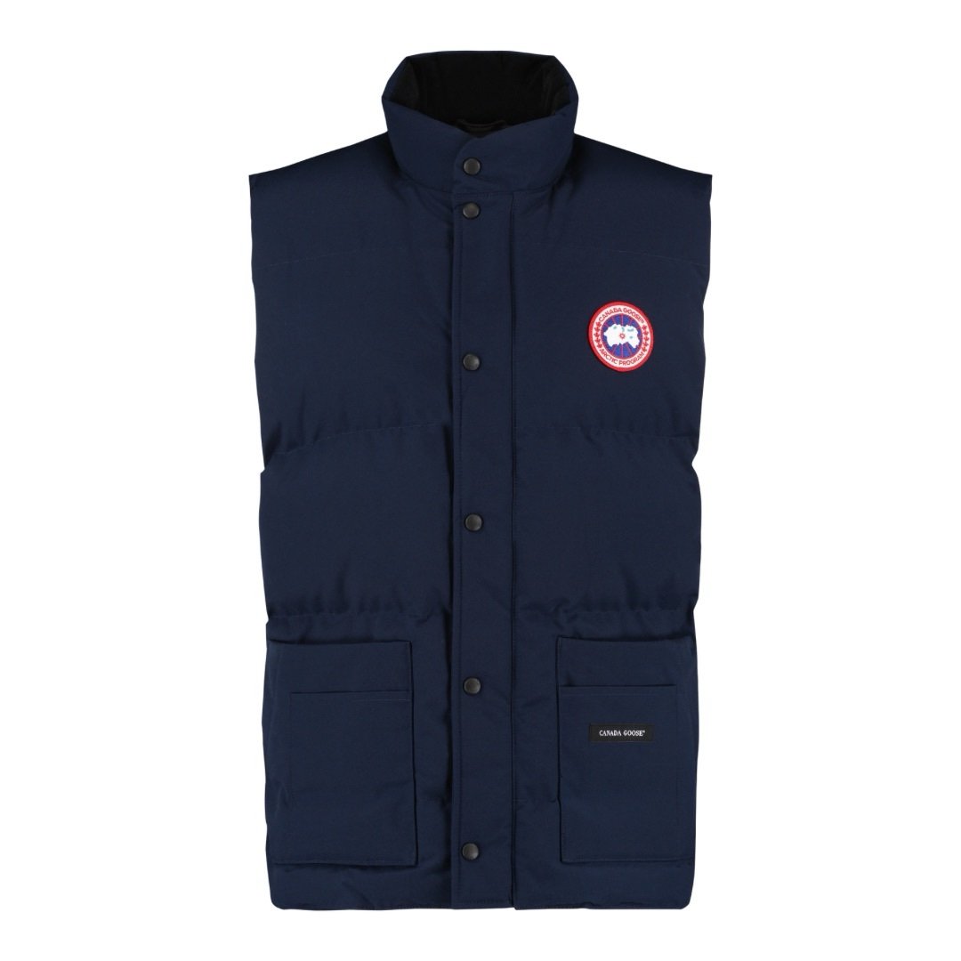 Canada Goose Freestyle Down Bodywarmer In Navy Blue