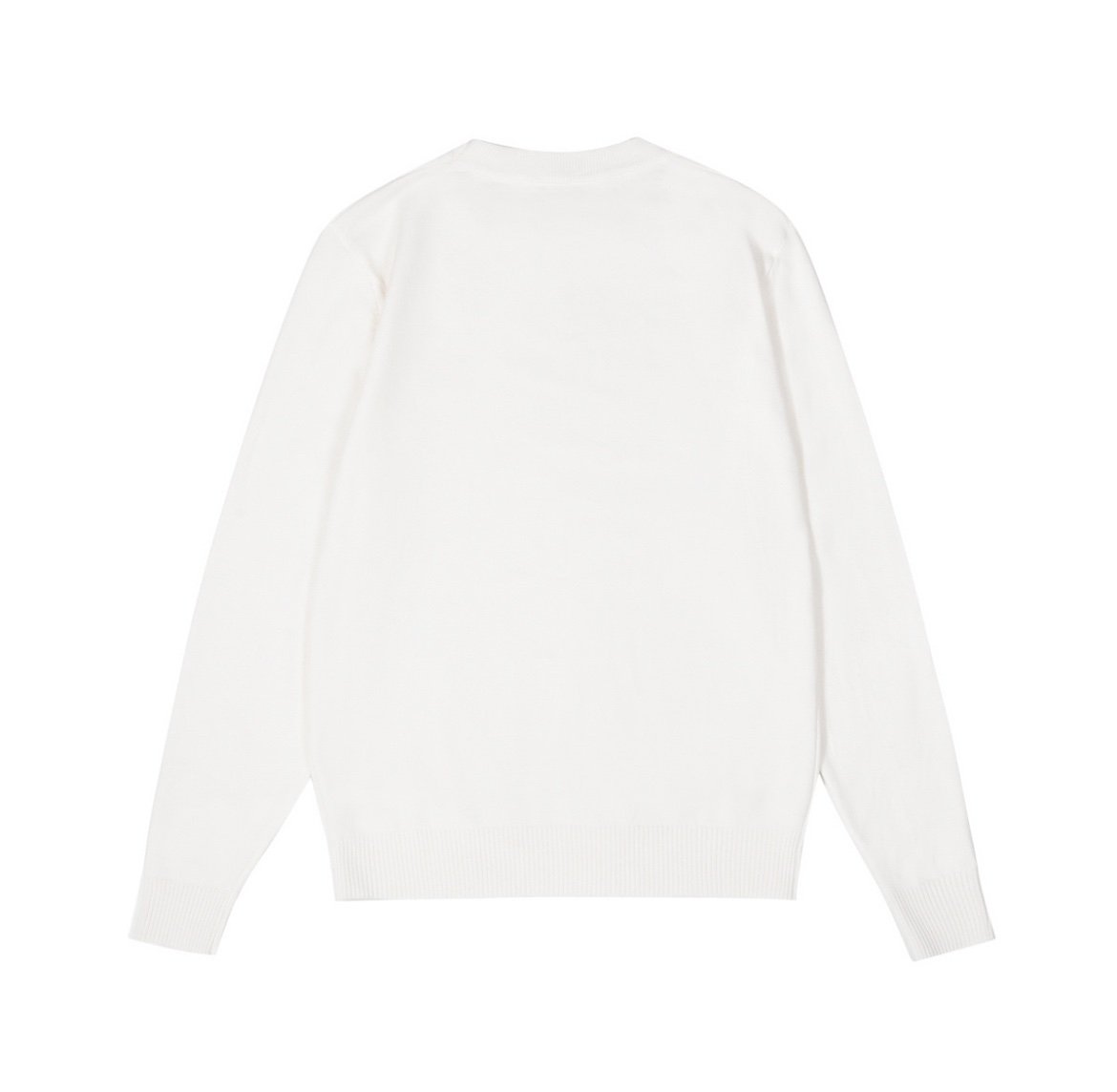 Moncler Logo Patch Sweatshirt White