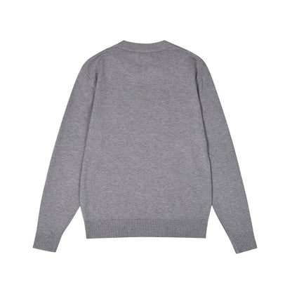 Moncler Logo Patch Sweatshirt Grey