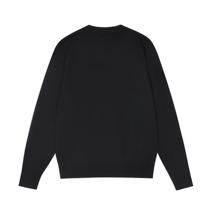 Moncler Logo Patch Sweatshirt Black