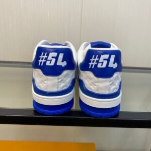Louis Vuitton Trainer #54 Signature Blue White