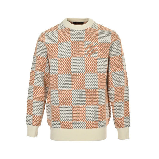 Louis Vuitton Damier Jacquard Cotton Pullover