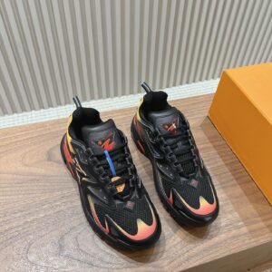 Louis Vuitton Runner Tatic Black Red