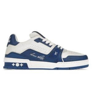 Louis Vuitton Trainer #54 Signature Blue White