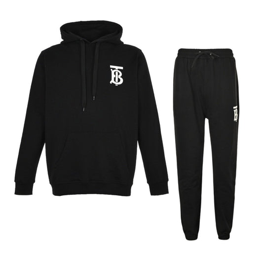 Burberry TB Monogram Hooded Tracksuit Black