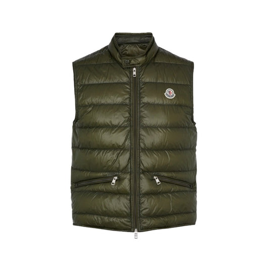 Moncler Lechtal Down Bodywarmer Olive Green