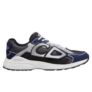 Dior B30 Reflective Navy/Black White Silver